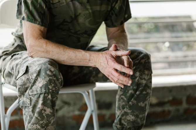 PTSD awareness event featuring marijuana